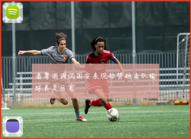 潘粤明调侃国安表现称赞越南队输球真是厉害